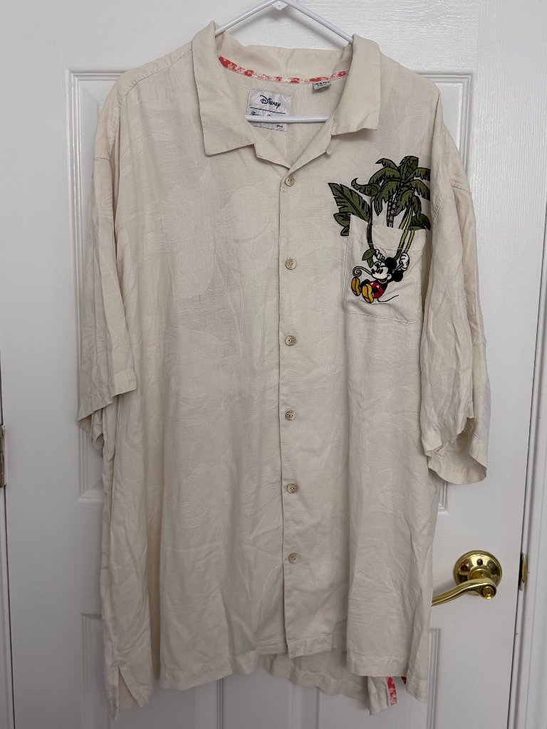 Tommy Bahama X Disney Silk Button Down